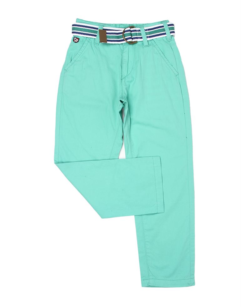 U.S. Polo Assn. Boys Casual Wear Solid Trouser